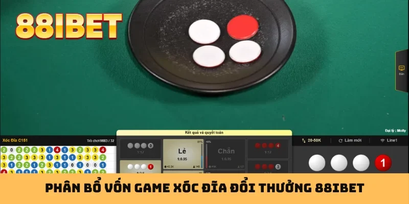 Phân bổ vốn game xóc đĩa đổi thưởng 88IBET